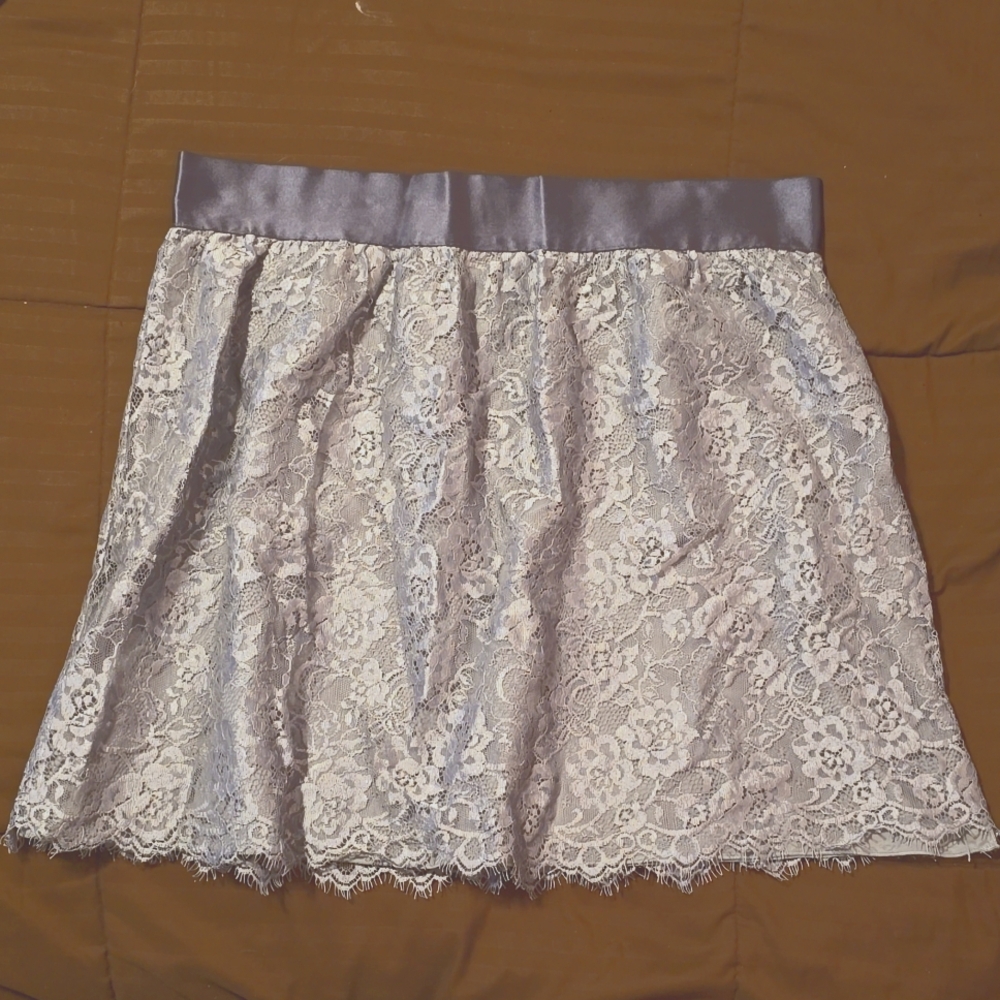 J. CREW gray/silver skirt, size 12